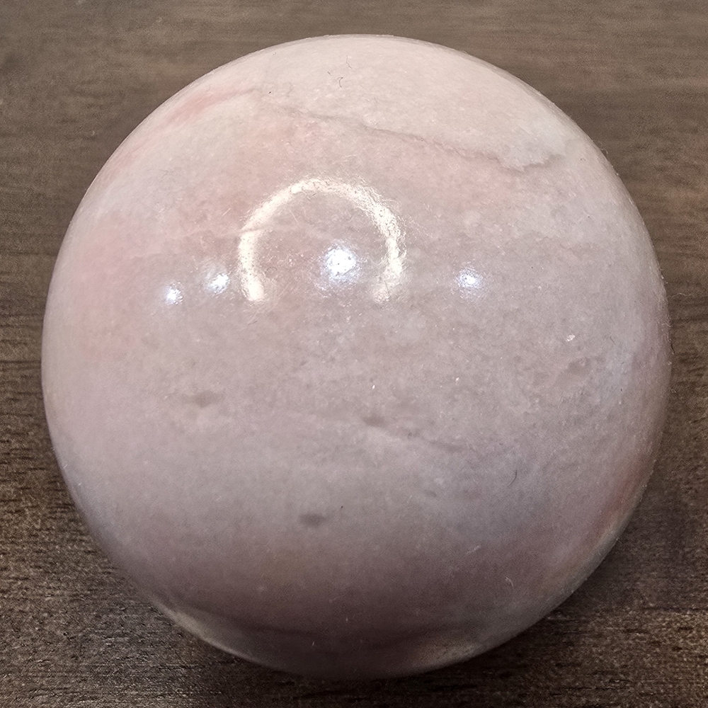 Pink Opal Crystal Sphere 58mm